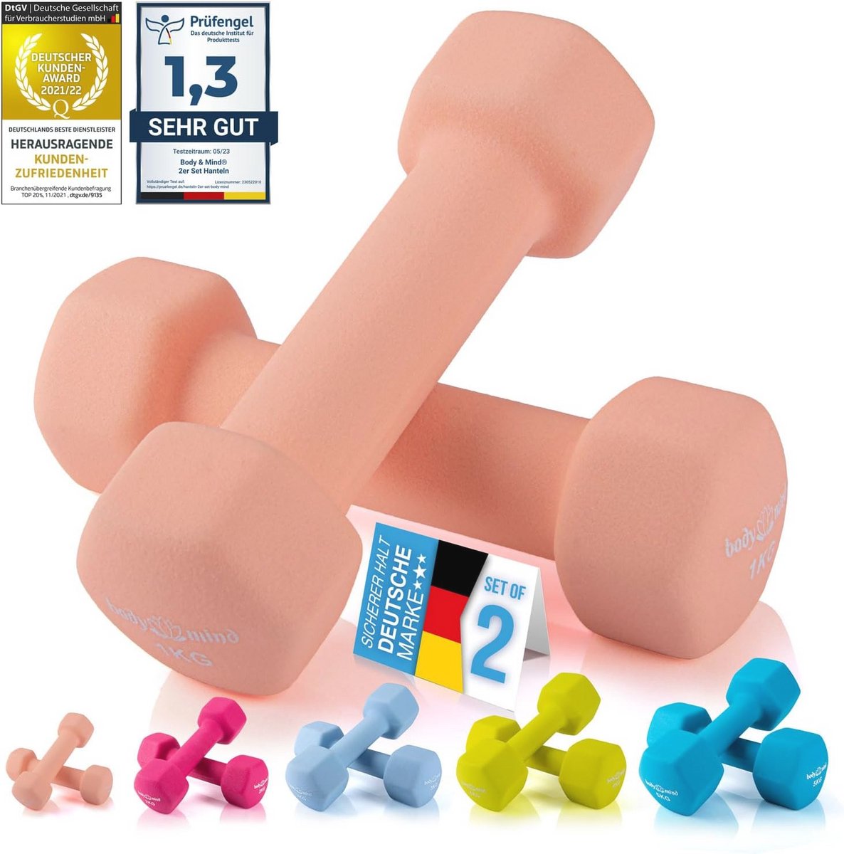 Set van 2 Dumbbells voor Thuis Training - Effectieve Krachttraining met Verstelbare Gewichten