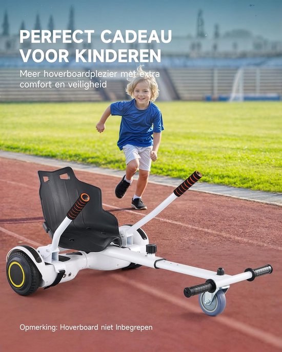 Hoverkart Stoel voor Hoverboard - Verstelbaar Zitje voor Volwassenen en Kinderen — afbeelding 5