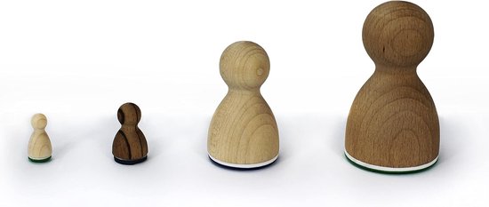 Baker Ross AX917 Paasei Mini Houten Vormen - Pak Van 72, Perfect Voor