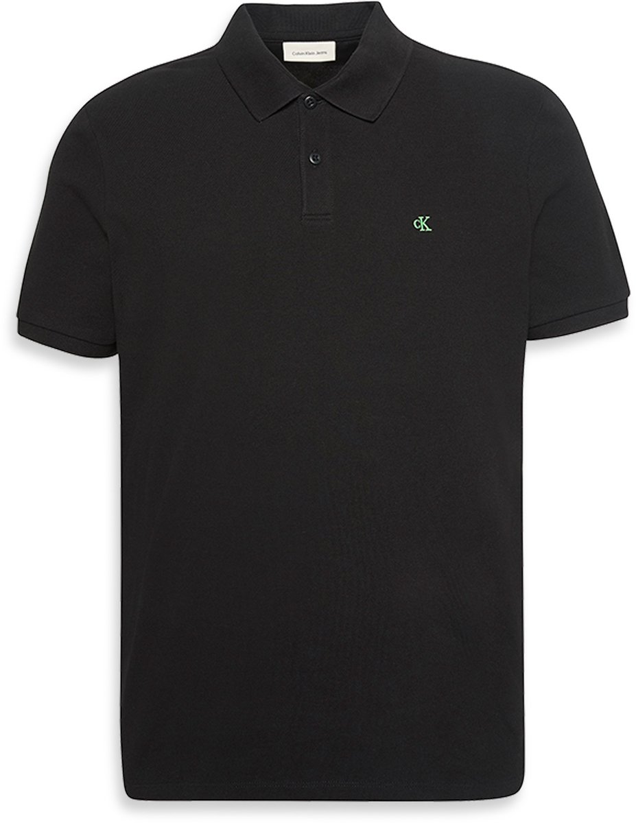 Calvin Klein Jeans Ss Monogram Pique Polo