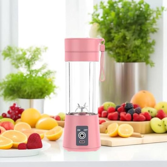 Draagbare Elektrische Juicer met USB, 400 ml - Perfect voor Smoothies, Milkshakes en Sap — afbeelding 5