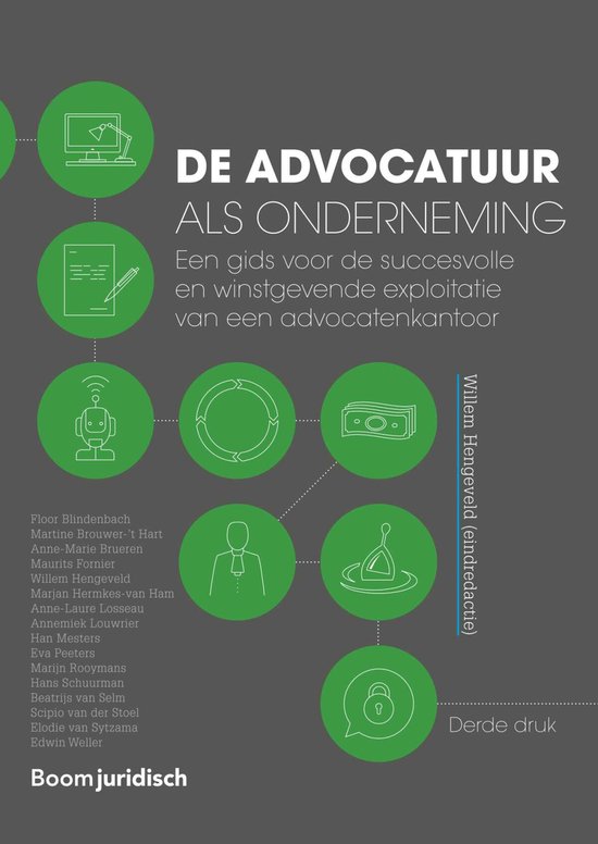 De advocatuur als onderneming - cover
