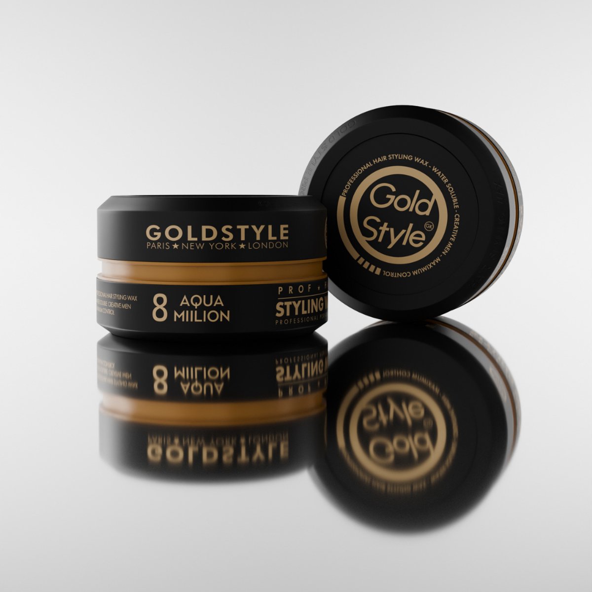 Gold Style Wax Nummer 8 - Langdurige hold & glans - 12 stuks | bol