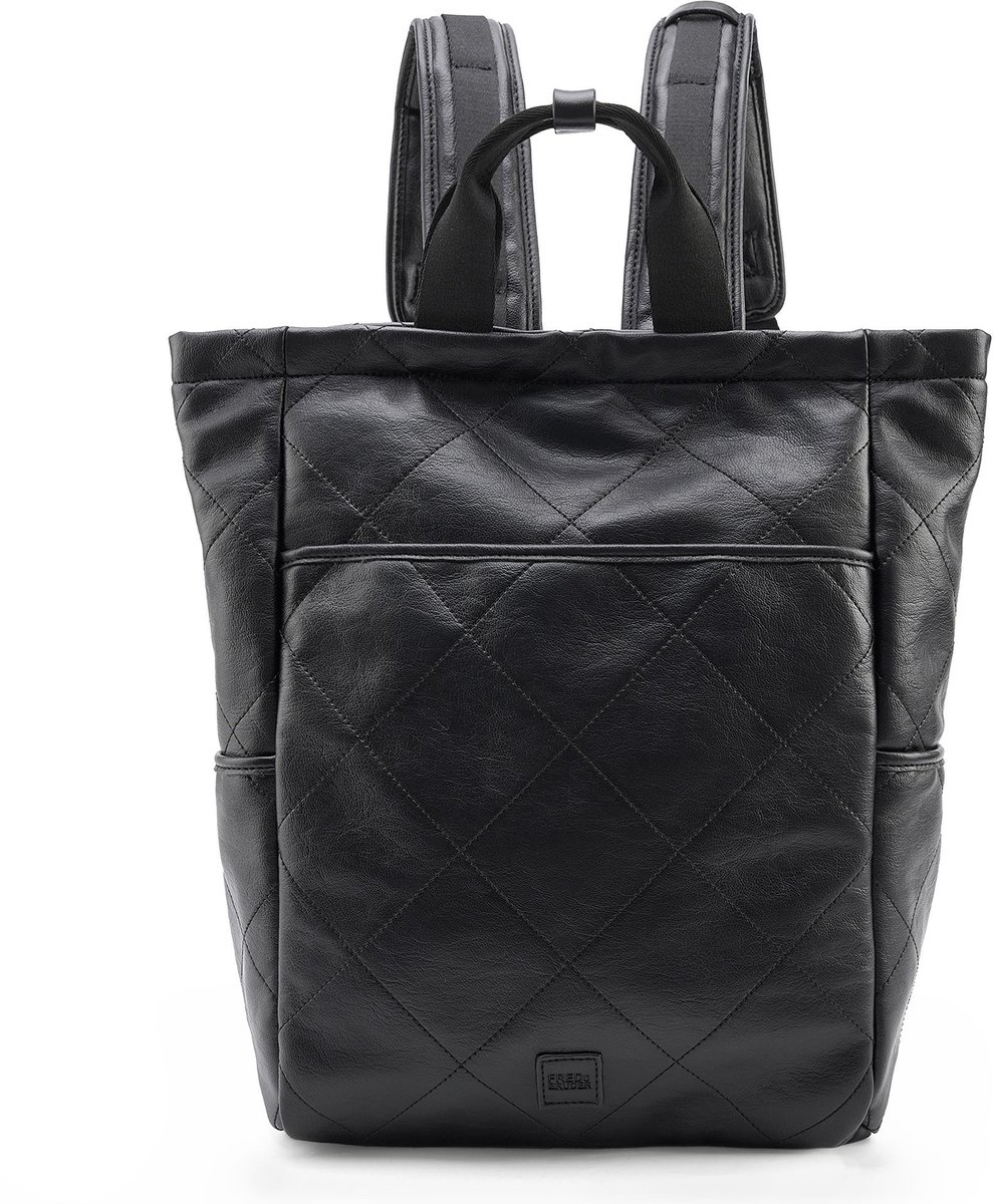 FREDsBRUDER vrijetijdsrugzak rugzak Comfy Carry Backpack Black zwart