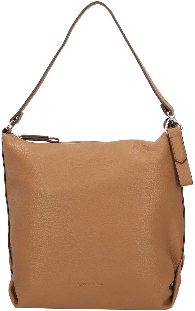 TOM TAILOR schoudertas Olive Hobo Bag Camel Lichtbruin