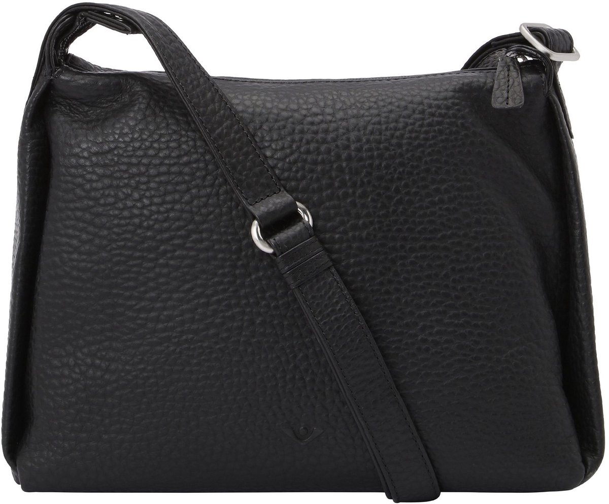 VOi schoudertas Hirsch Helena Crossover Bag Black zwart
