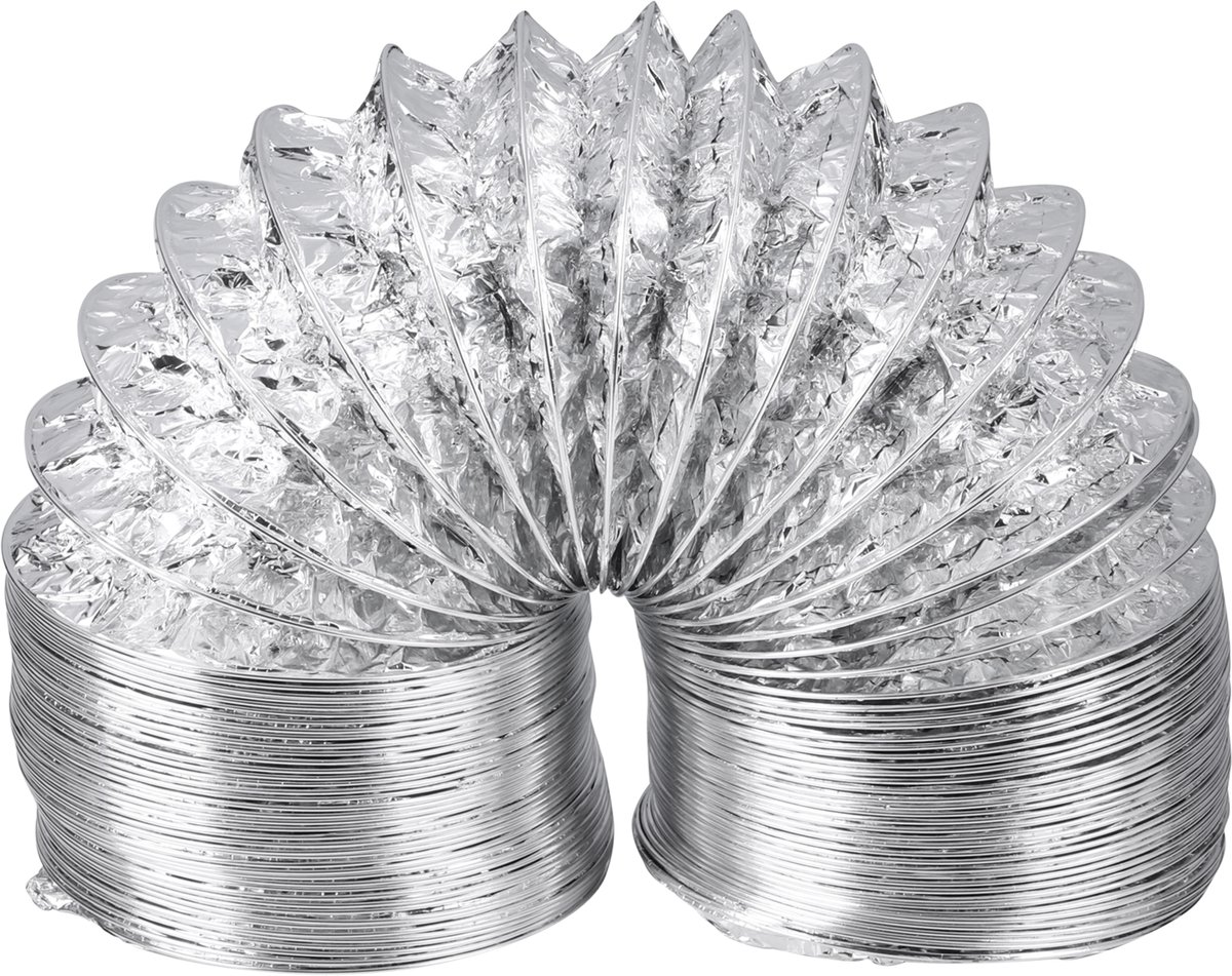 Starx afvoerslang - flexibel - 102 mm - 3 m - aluminium