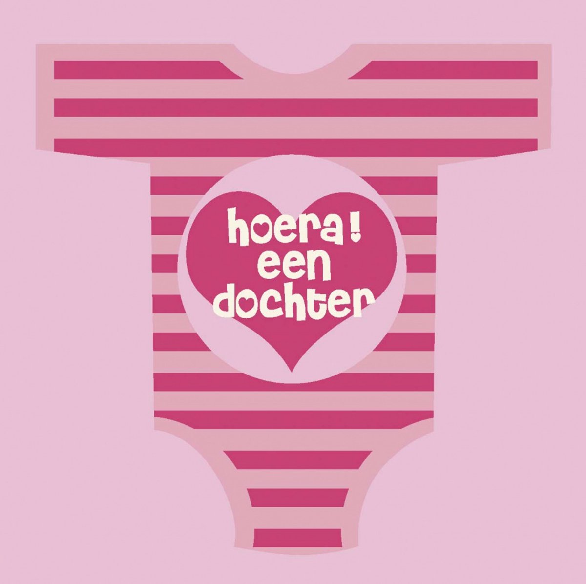 Haza Original Servetten 'hoera Een Dochter' 33 X 33 Cm 20 Stuks