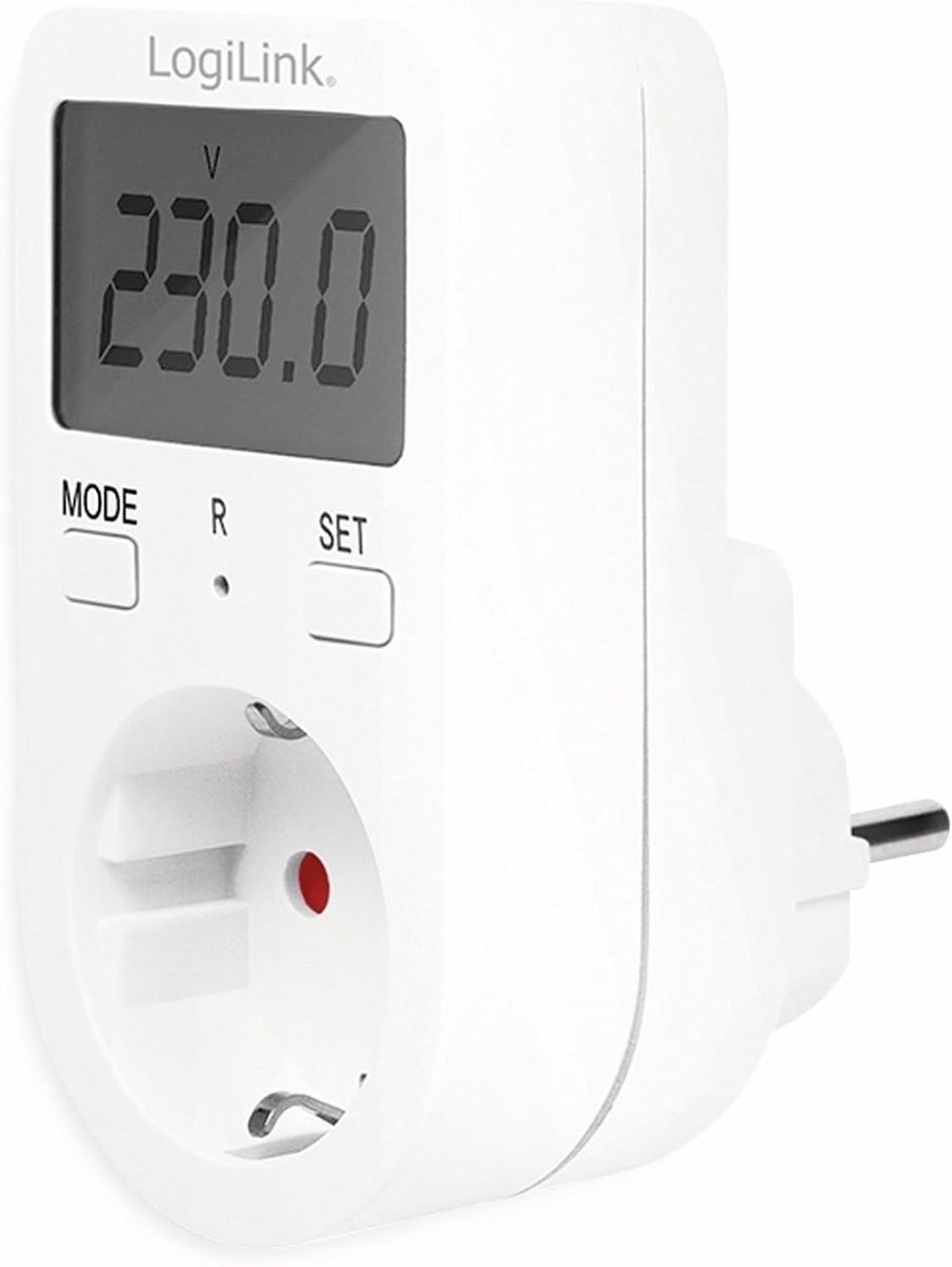 Digitale Energiekostenmeter - Stroomverbruik Meten in Volt en Ampere
