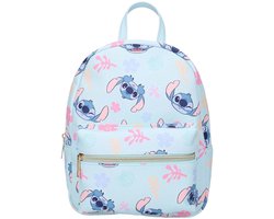 Lilo & Stitch Sweet On You Rugzak - 27 x 21 x 8 cm - 4.5L - Blauw - Faux Leather