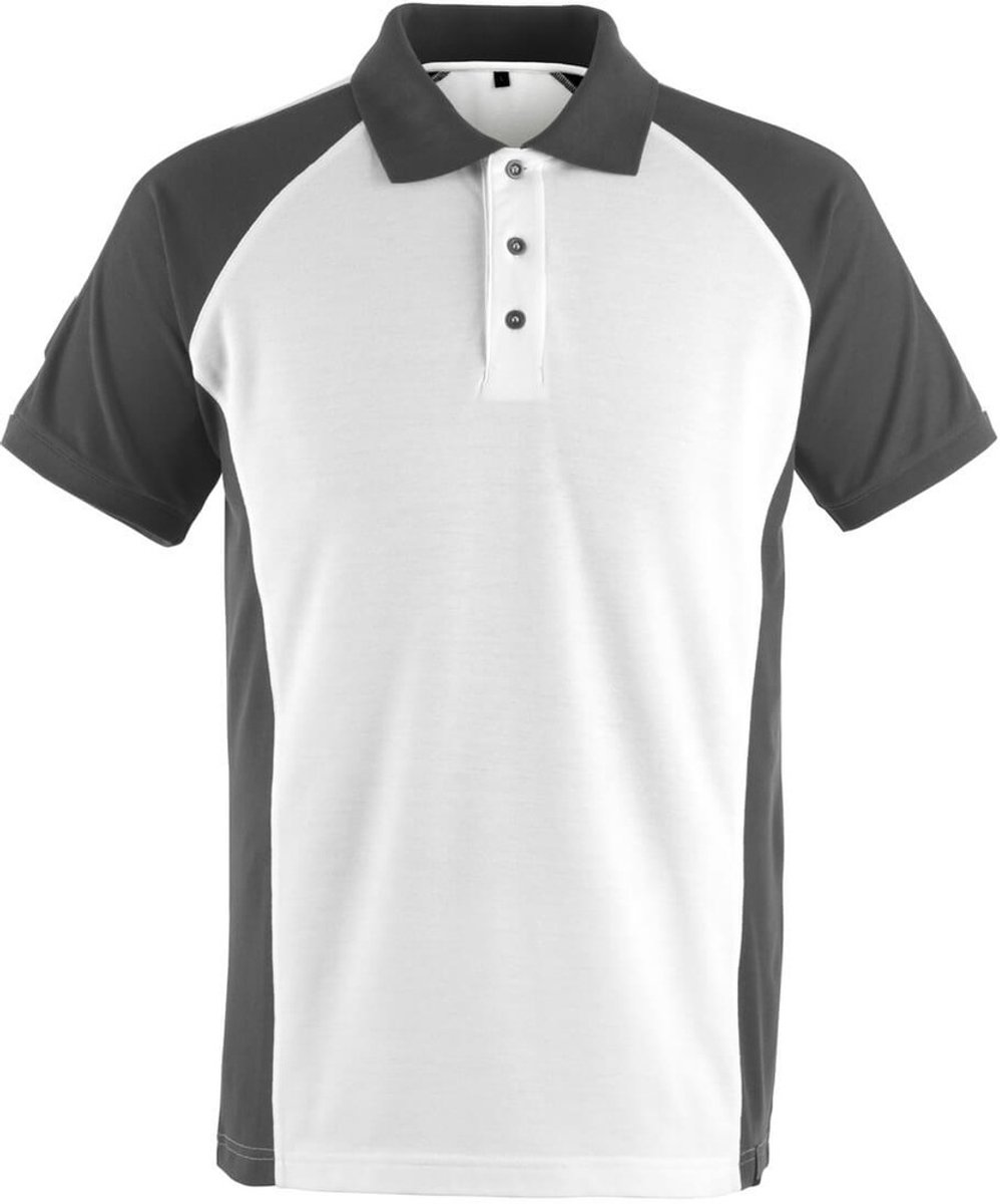 Mascot Unique Poloshirt 50569-961 - wit/donkerantraciet - 3XL