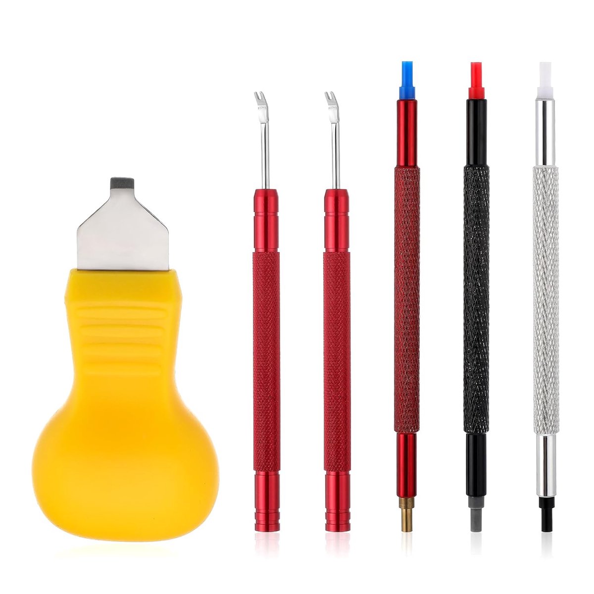 TRANKIELO® - Horloge Reparatie Kit 6 Stks - Inclusief Hand Setting Tool Verwijderaar - Voor Professionele Montage