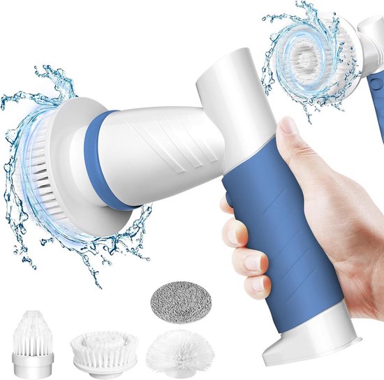 RevoClean 4-delige schrobborstel boorhulpstukken - tijdbesparende set voor alle doeleinden, perfect voor het reinigen van voegmortel, tegels, teller RevoClean 4-delige schrobborstel boorhulpstukken - tijdbesparende set voor alle doeleinden, perfect voor het reinigen van voegmortel, tegels, teller