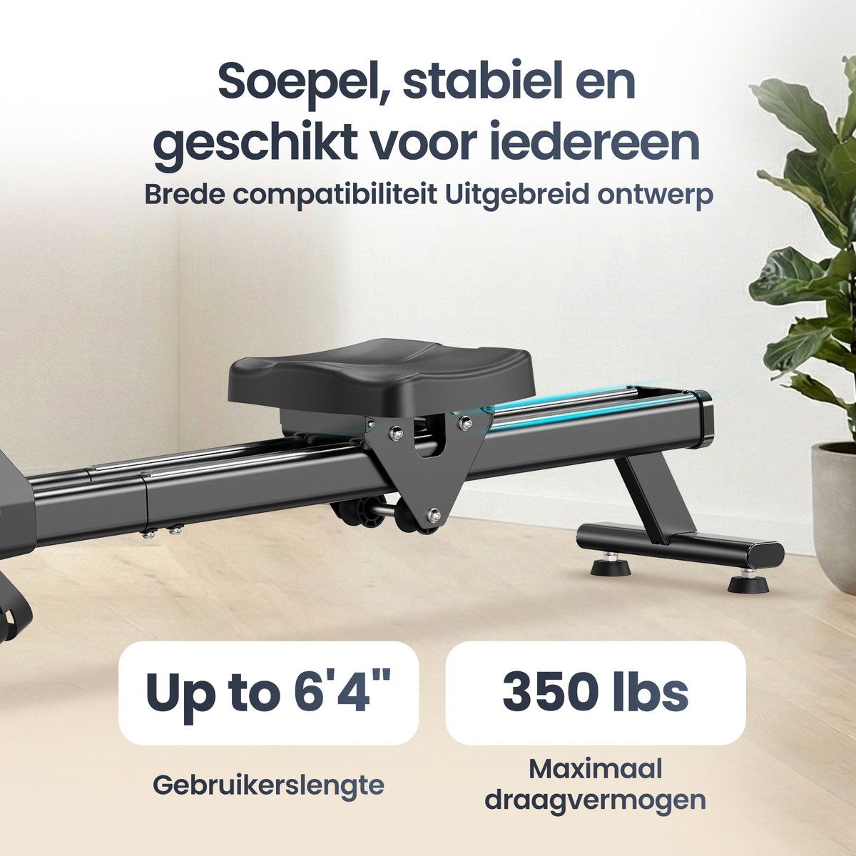 Lugia Roeitrainer - Magnetische Roeimachine - 16