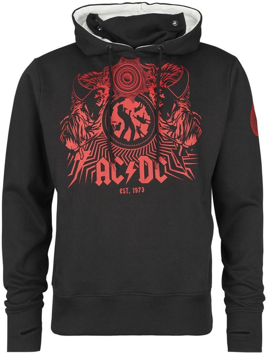 AC/DC Black Ice Heren Trui met capuchon - zwart - S