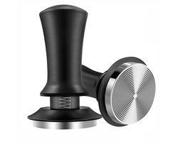 Unyqoos® Verstelbare espresso stamper met siliconen mat voor perfecte koffie-extractie