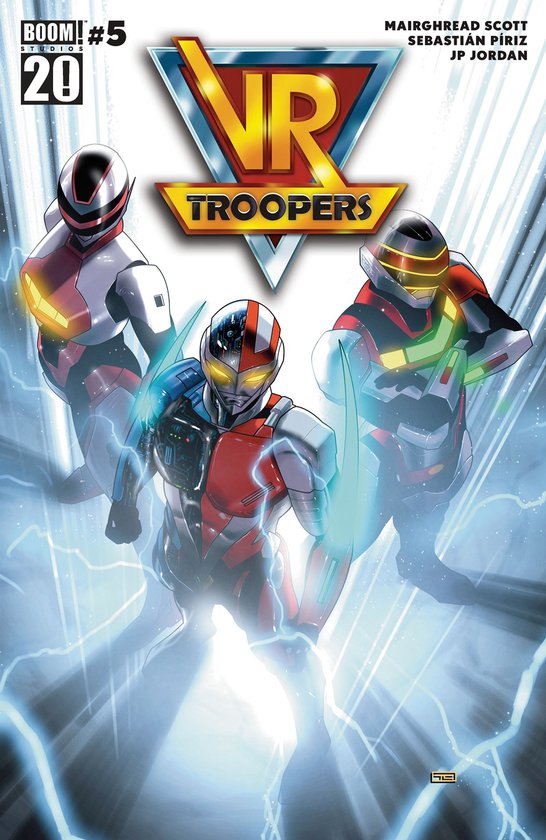 VR Troopers 5 - VR Troopers #5 - cover