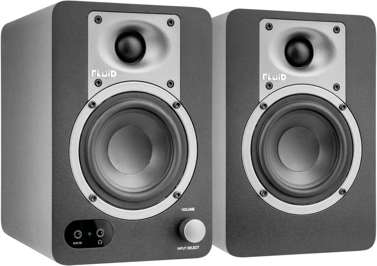 Actieve Studio Monitors Set 3.5 Inch Woofer - Neutraal Geluid & Bluetooth