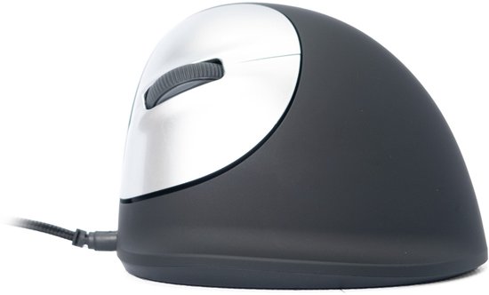 R-Go HE Break Muis (medium, links, bedraad)