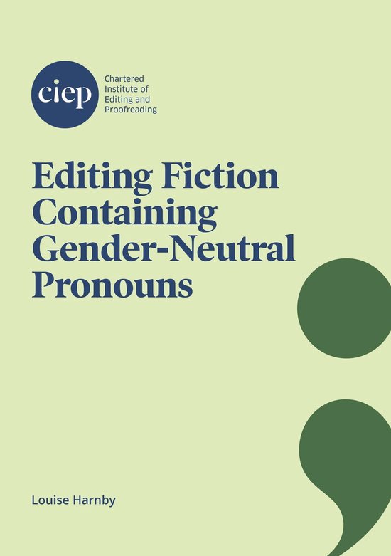 Editing Fiction Containing Gender-Neutral Pronouns - cover
