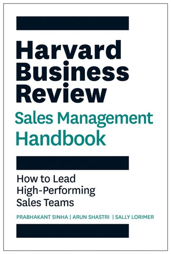 HBR Handbooks - The Harvard Business Review Sales Management ... - cover