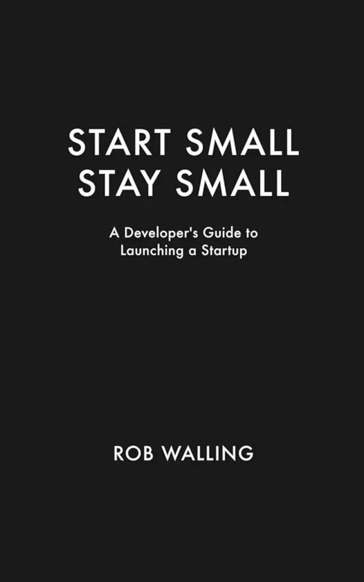 Start Small, Stay Small - cover