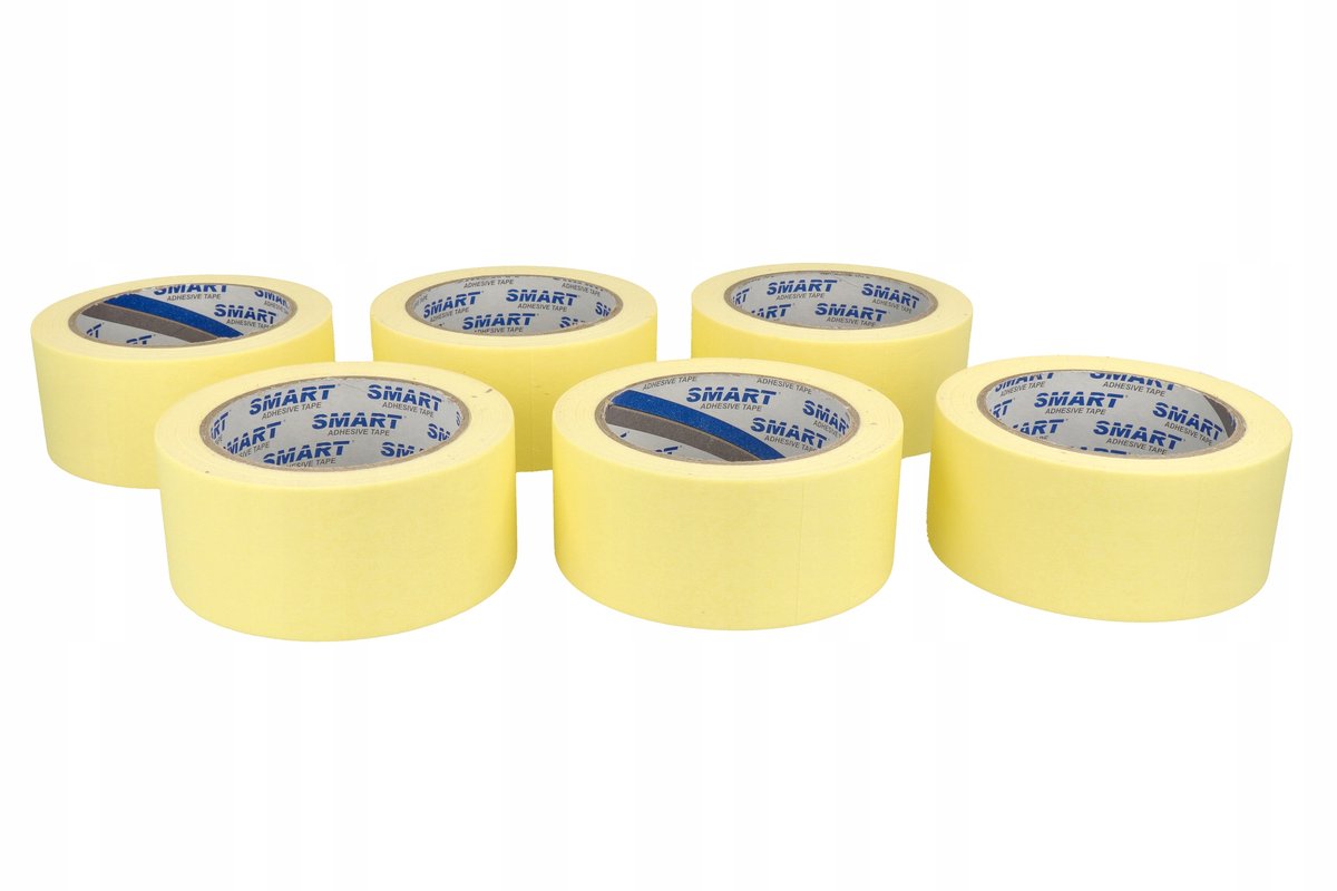 SMART Schilderijstape Geel 48mm x 50m - 6 Rollen
