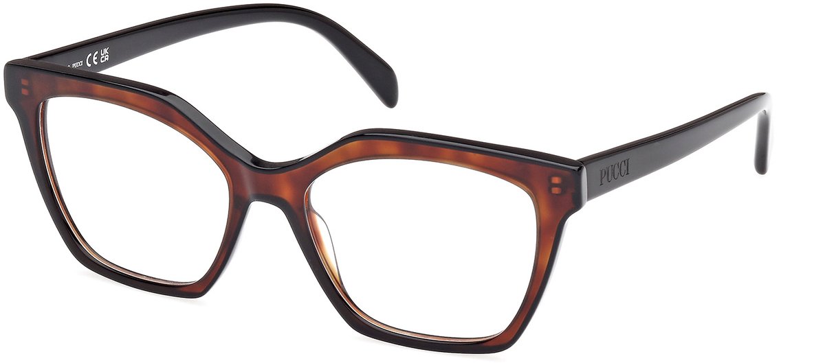 Pucci EP5239 Black/avana 53/17/140 WOMAN Brilmonturen