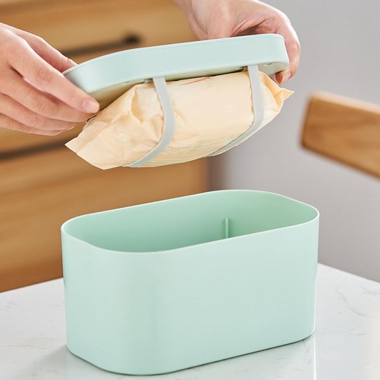 Babydoekjes verwarmer - Vochtige Doekjes Verwarmer - Billendoekjesdoos - 3 Warmtestanden & snel verwamer - Nachtlampfunctie - Kinderslot - Wit — afbeelding 3