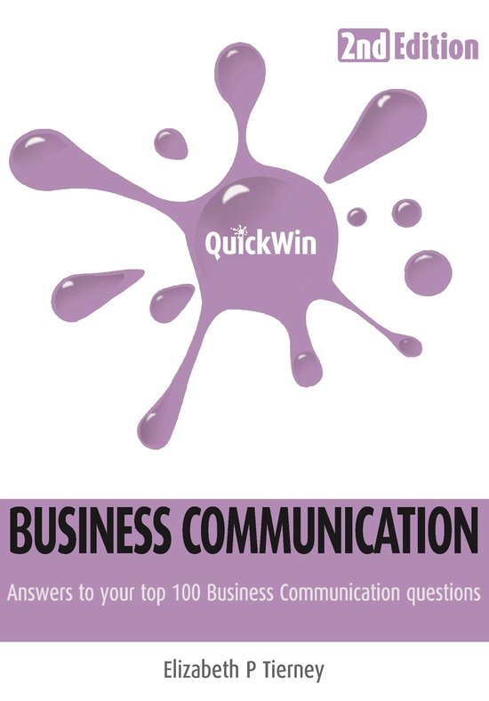 Quick Win Business Communication 2e - cover