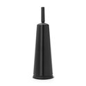 Brosse WC Brabantia ReNew noir mat, sur pied avec support.