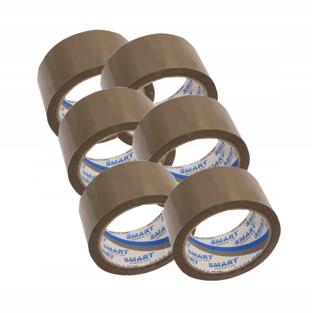 Drizzle Pakkingstape Acryl 48mm x 100m - 6 Rollen