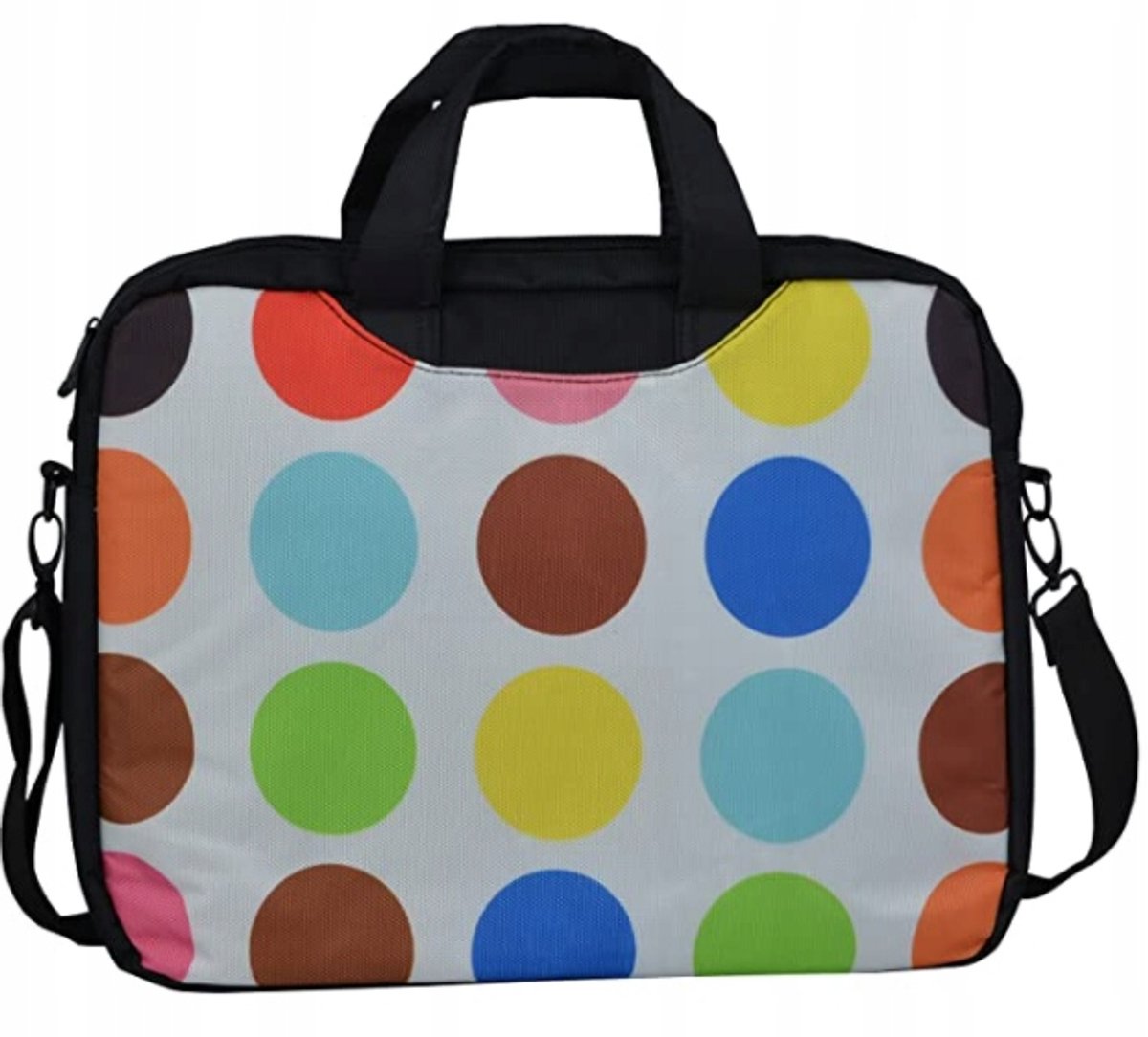 Laptoptassen 17,3 inch schoudertas waterdicht met stippen