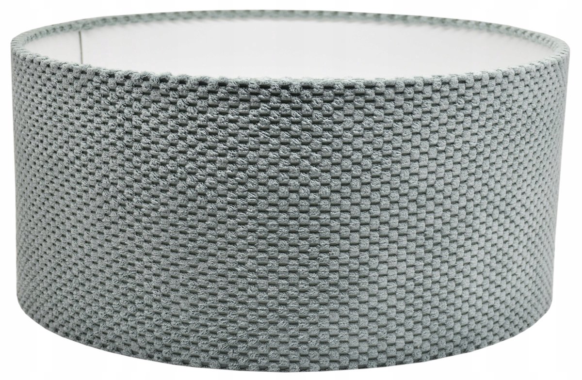 Luxe Sjaal Groene Lamp Cap 40cm E27/E14 - Zacht Pluche & Uniek Design