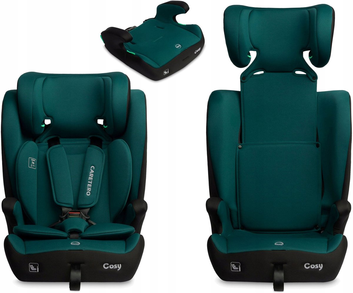 Caretero Cosy i-Size Autostoel 76-150cm, 9-36kg, Groen
