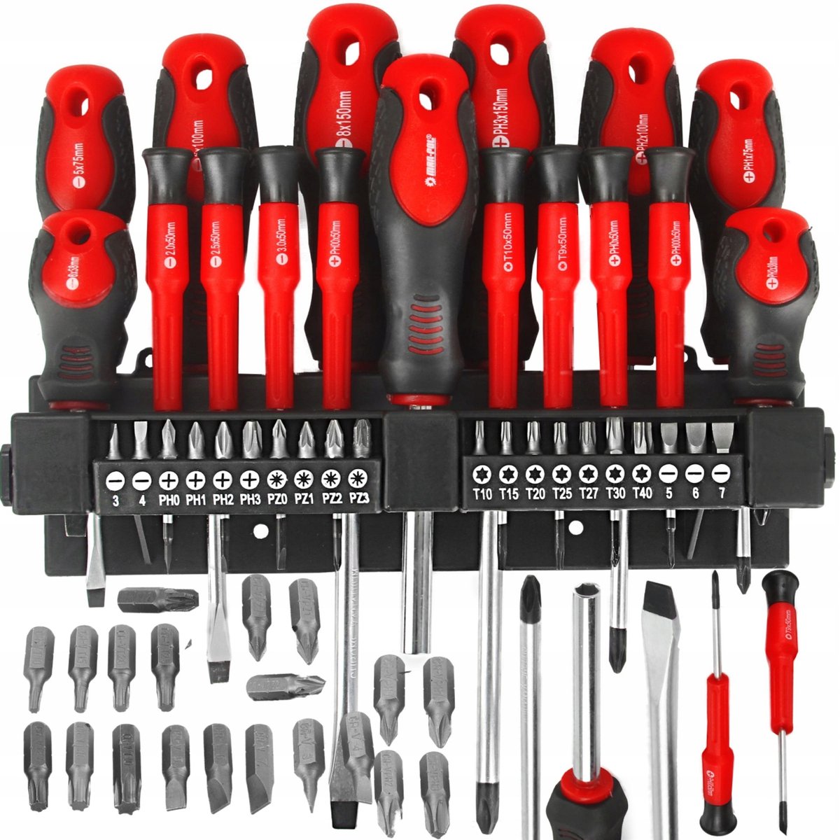 36-delige Precisie Schroevendraaierset met bits en magnetische punten