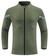 YOUTHUP Heren sportjack hardloopjack - Zweetafvoerend en ademend - M