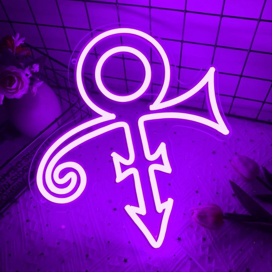 Daity 1 stuk - LED-neonlamp, geschikt voor wanddecoratie, gevoed via USB, ideaal voor slaapzalen, privéruimtes voor mannen, bars, muziekstudio's, feesten en verjaardagscadeaus (29,5 * 33,5 cm). van Merkloos — afbeelding 2