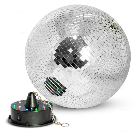 Discobal - 20 cm - met motor en led-licht | bol