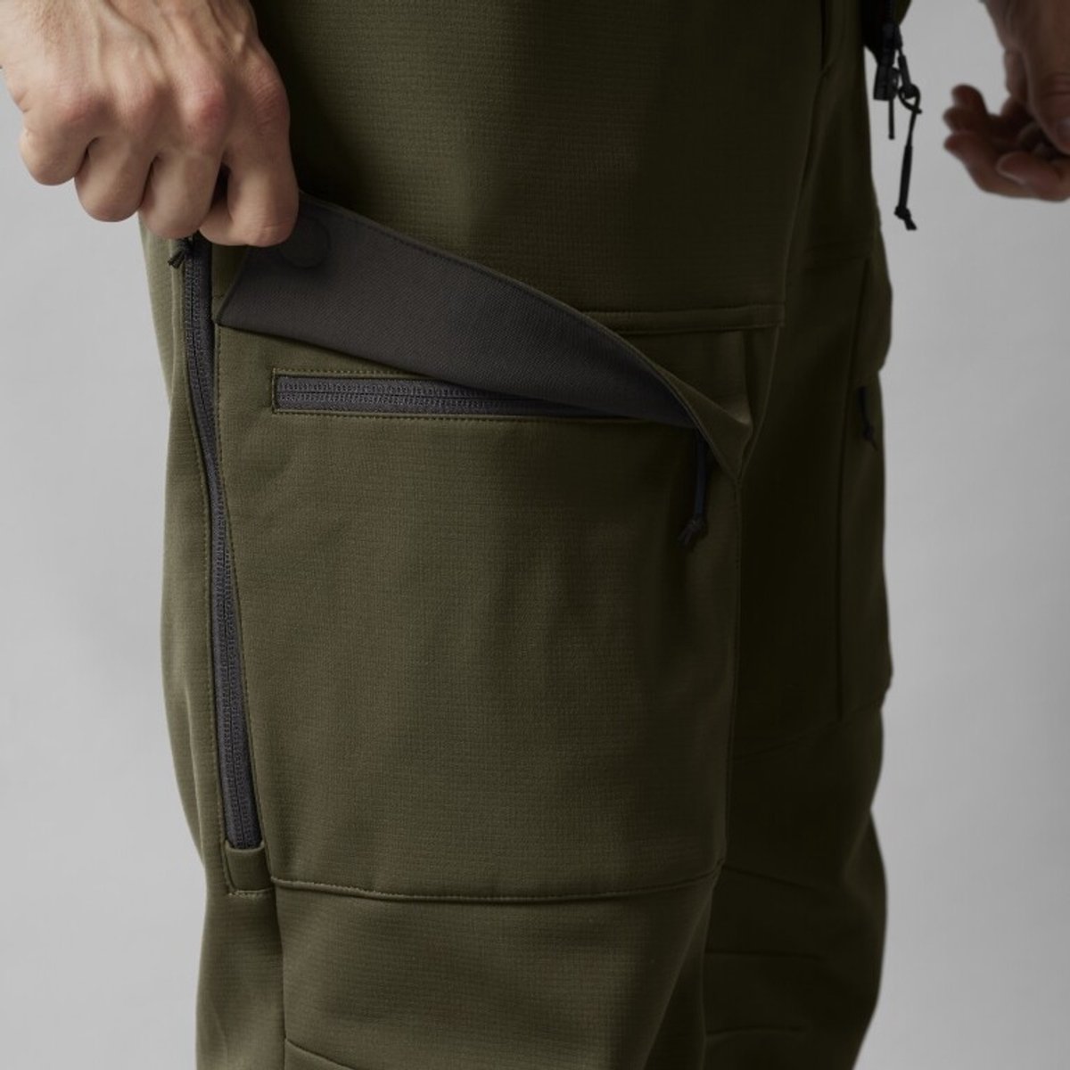 Härkila Deer Stalker light broek outdoorbroek warmebroek Groen