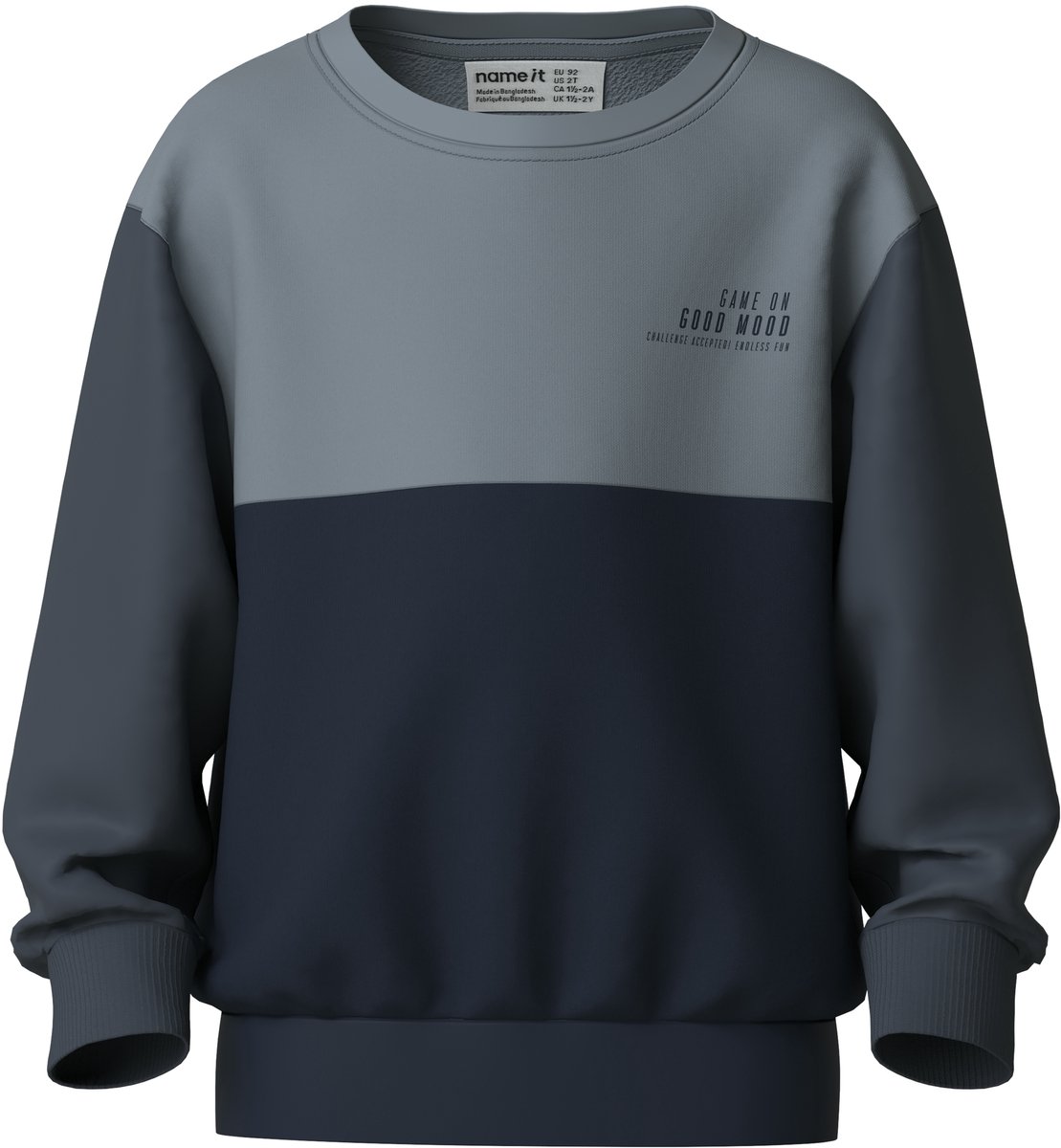 NAME IT - NMMVEMIL LS NREG SWEAT BRU Jongens Trui