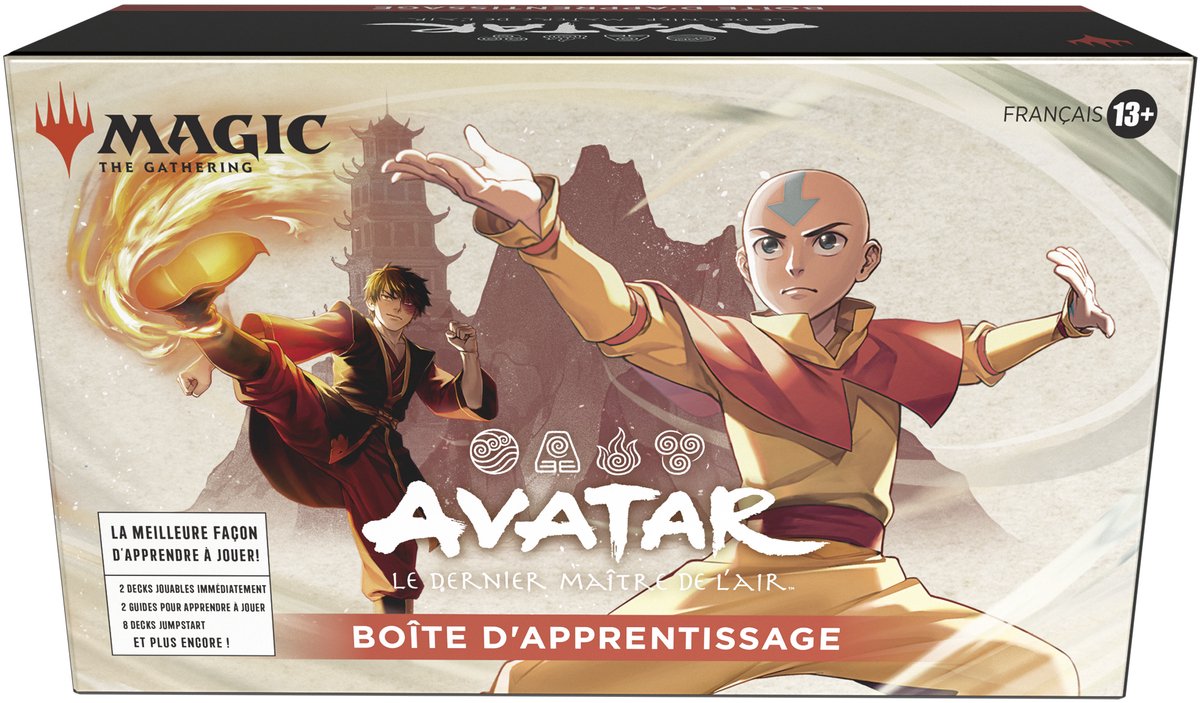 Magic: The Gathering - Boîte d’apprentissage Avatar, le dernier maître de l'air - FR