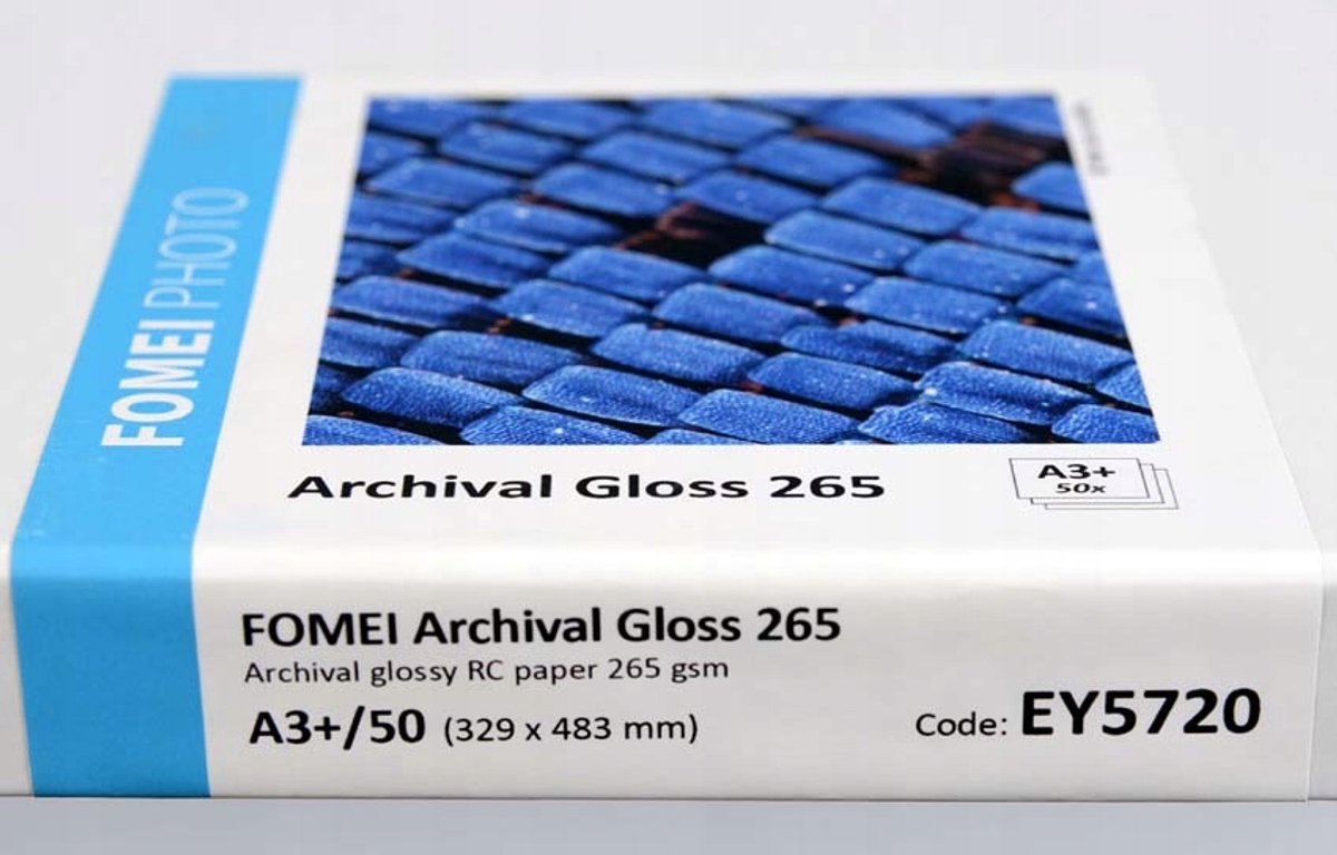 Fomei Archival Gloss 265gsm A3+ Fotopapier - 50 Vel