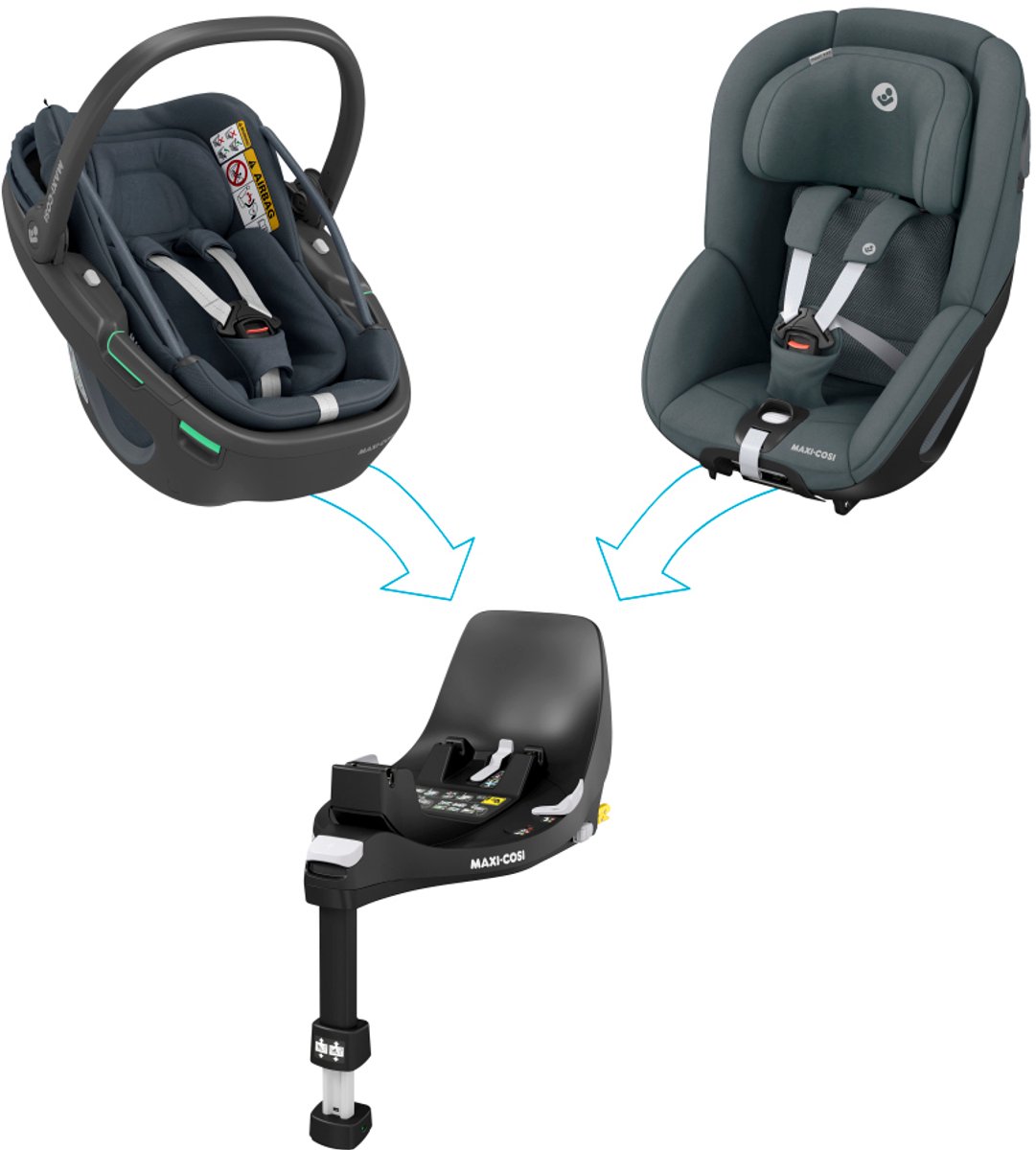 Maxi-Cosi FamilyFix 360 i-Size Isofix Base – 360° Draaibaar thumbnail 8