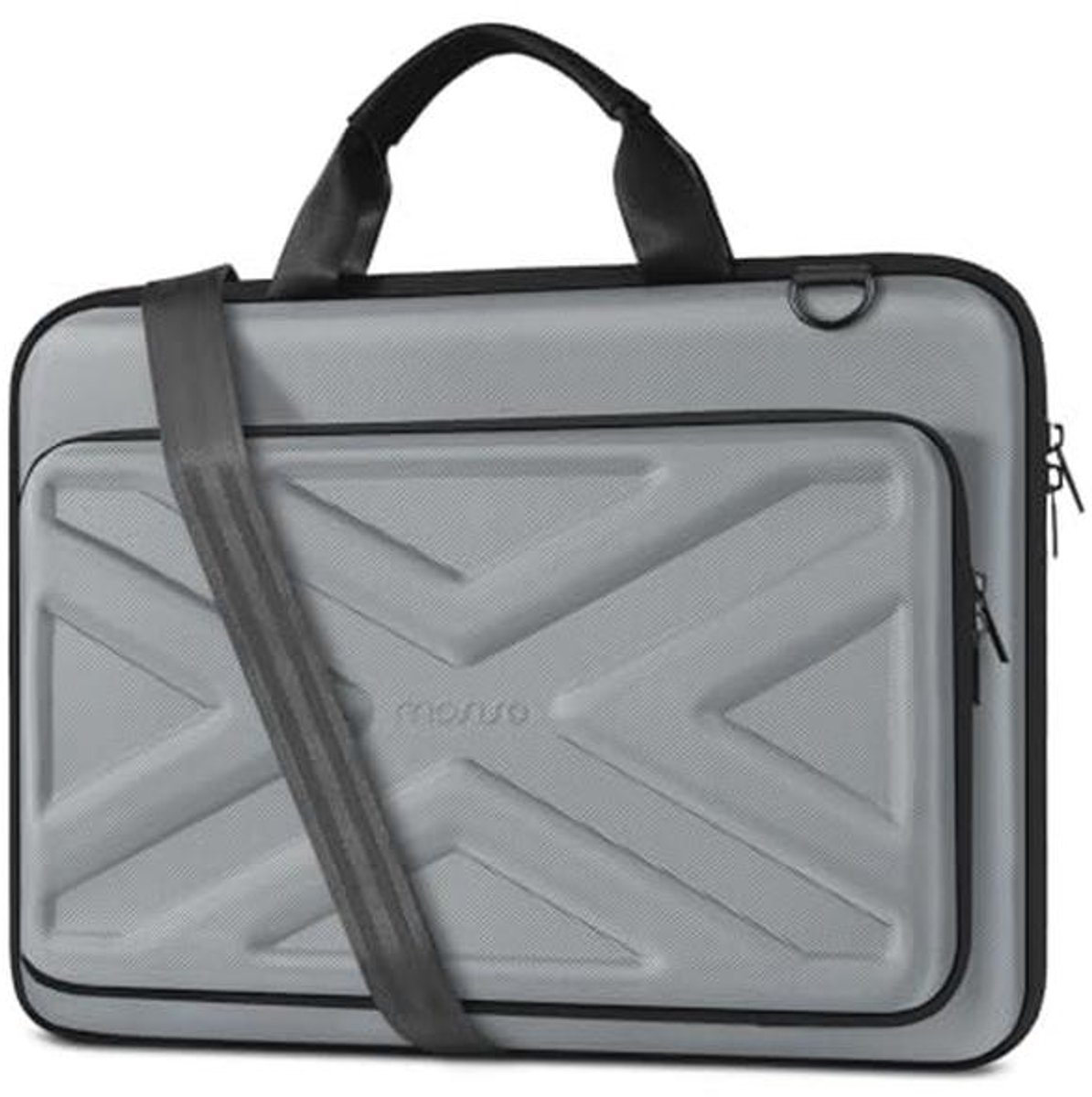 Hardshell laptop tas met schouderriem voor mannen en vrouwen