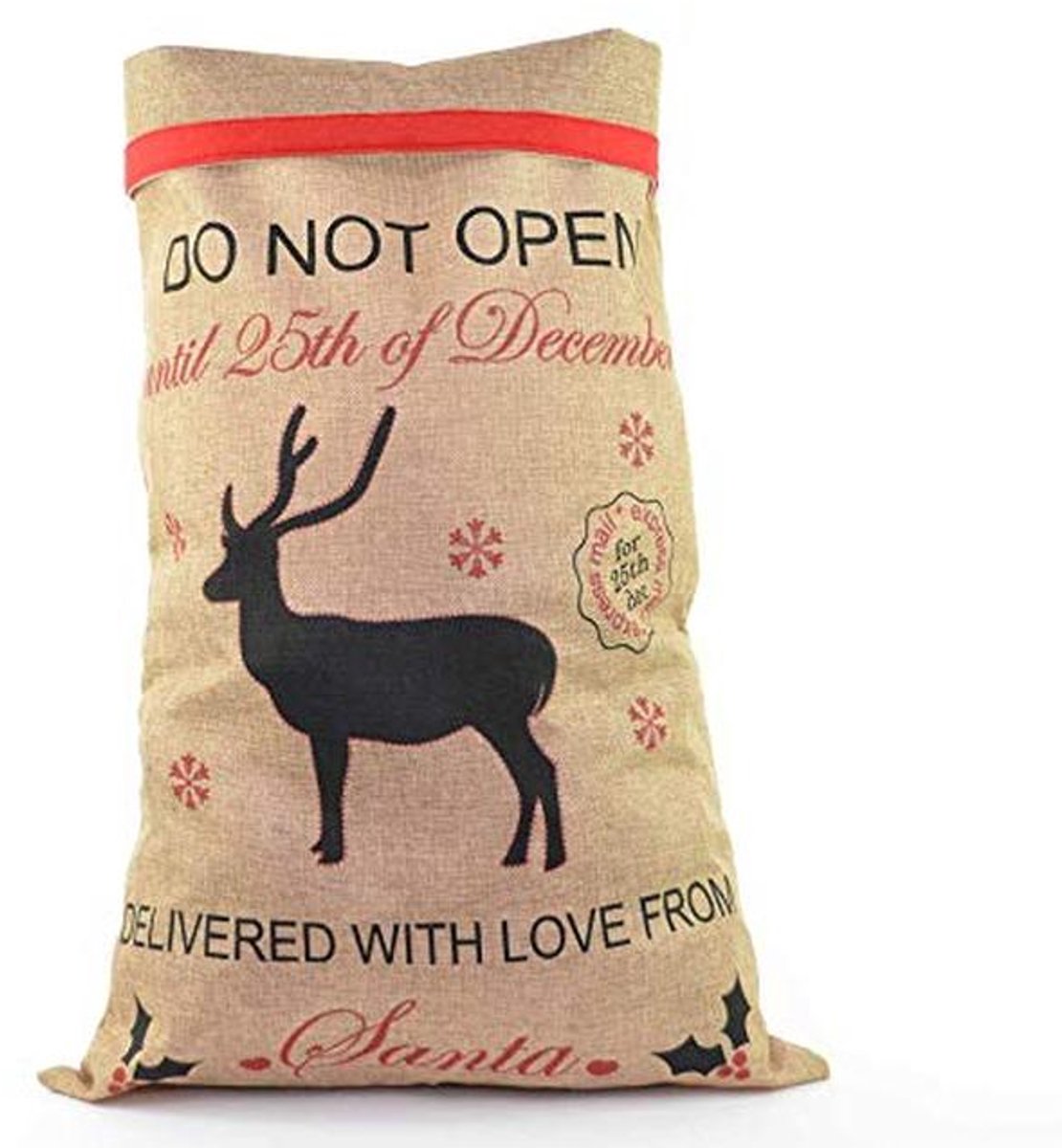 Grote Kersttas 70x50 cm - Perfect voor Cadeaus en Feestdecoraties