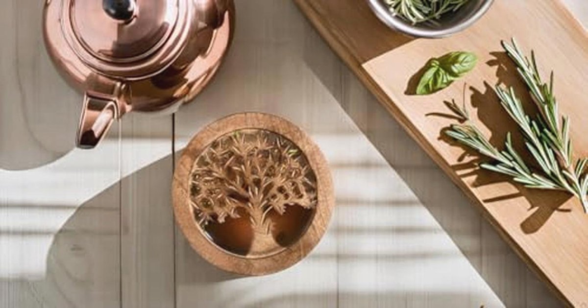 Handgemaakte Houten Hittebestendige Onderzetter voor Keuken en Eettafel