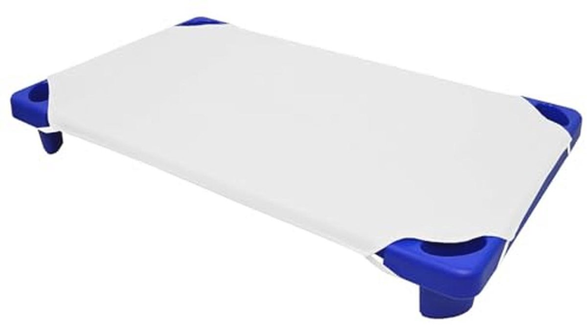 Natuurlijke Katoenen Percale Ledikantlaken - Wit - 23x51 inch - Ademend en Zacht - Geschikt voor Jongens en Meisjes