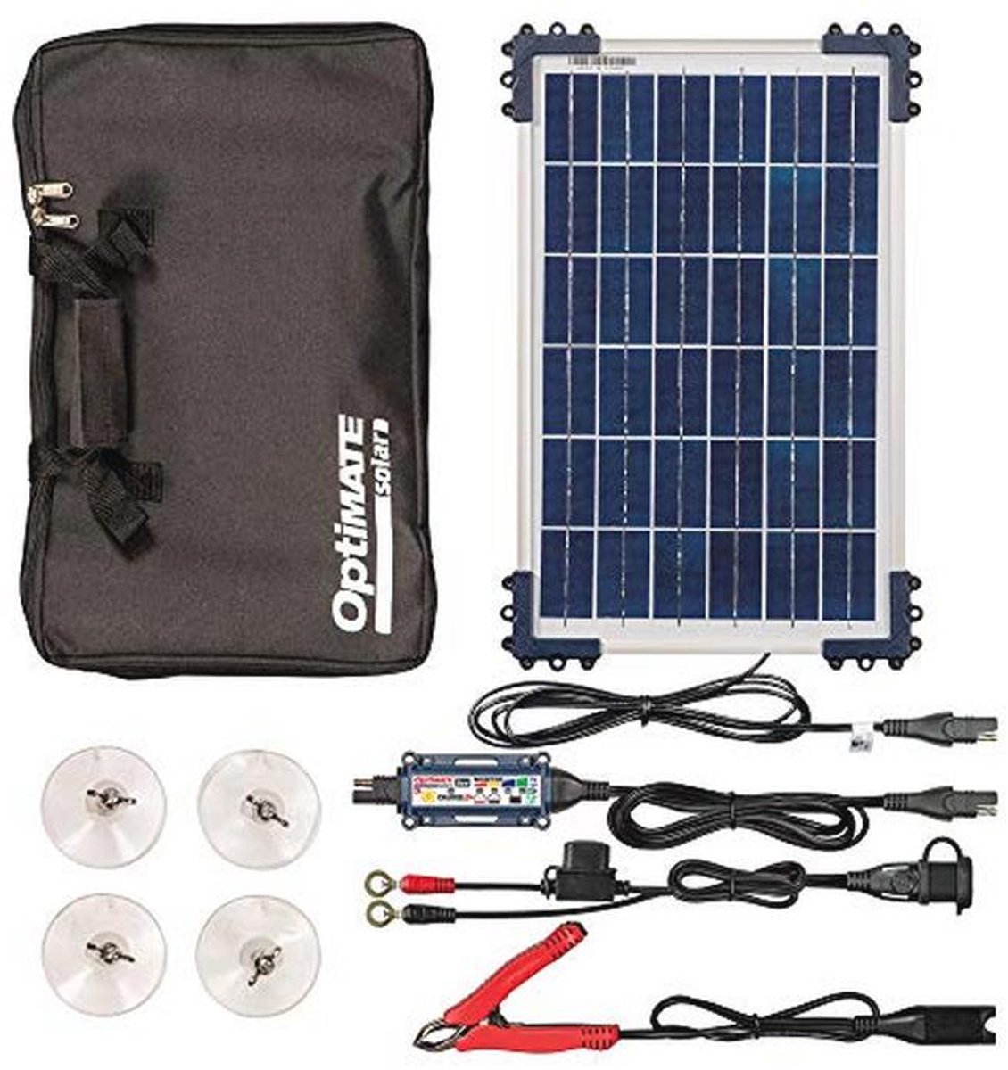 10W Solar Accu Oplader - 12V / 12.8V Gesloten Lader & Druppellader