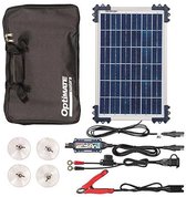 10W Solar Accu Oplader - 12V / 12.8V Gesloten Lader & Druppellader